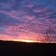 Atardecer cerca de Sariñena