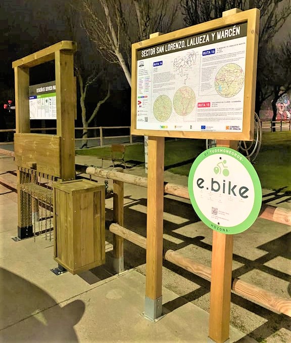 Puntos E-Bike de recogida en Monegros Puntos E-Bike de recogida en Monegros